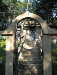 Stairway up to the Chapel